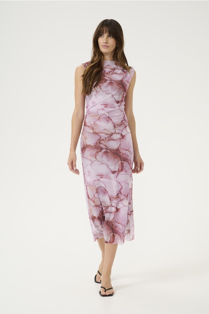 CUWIANA DRESS 50112084 108018 Pink Marble